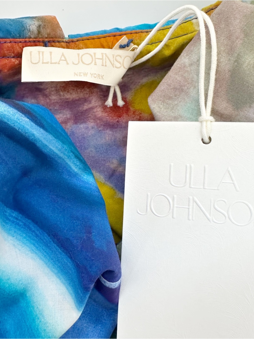 NWT Ulla Johnson Francesca Tuck Landscape Limited Edition Midi Dress Size 4 - Picture 11 of 14